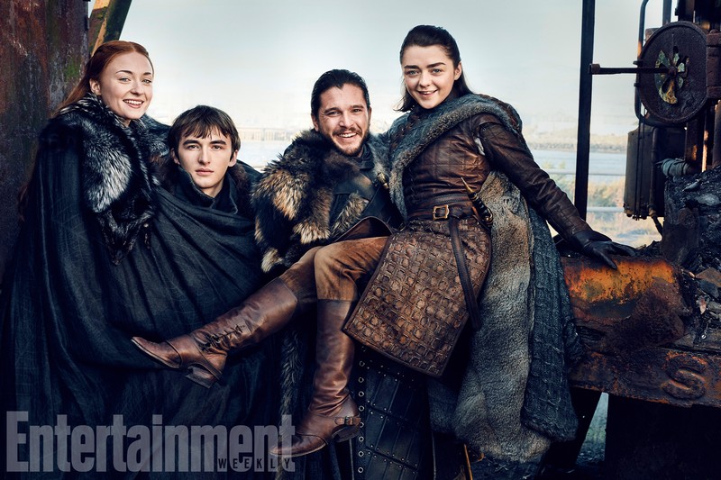 ექსკლუზიური ახალი ფოტოები: We Reunite the Starks